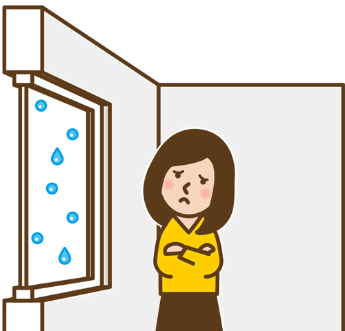 結露イラスト