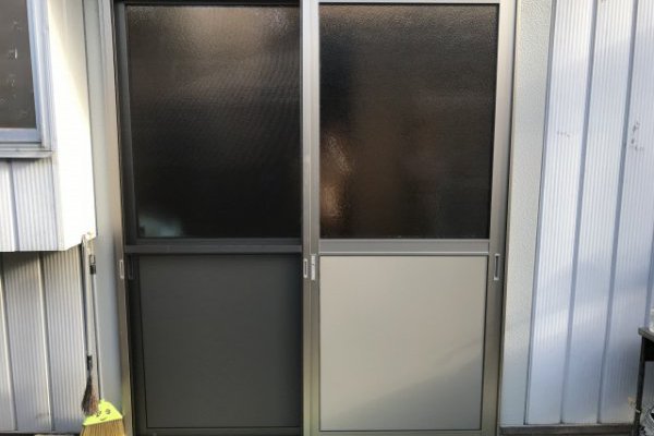 結露しにくい勝手口になりました！