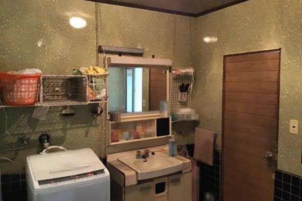 断熱性もUP！暖かい洗面室