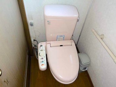 スッキリとしたトイレに！