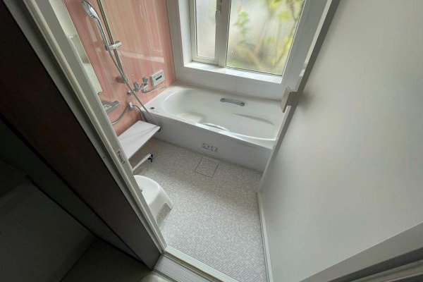 冷たさを感じにくくなった浴室