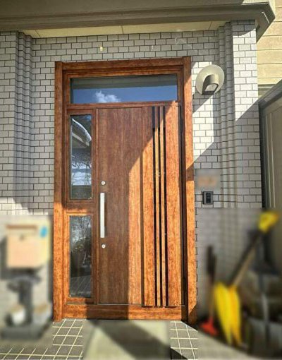 新しくなり快適に！玄関・サッシ交換リフォーム｜岩手県宮古市