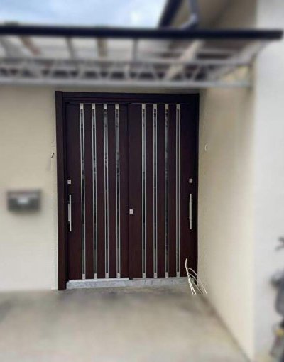 おしゃれに暖かく！玄関・窓サッシ交換リフォーム｜岩手県奥州市