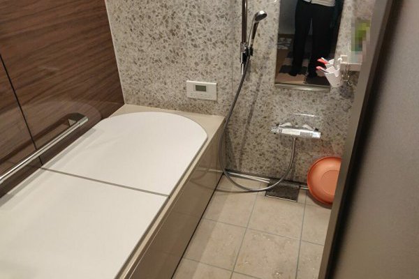 断熱がしっかりとれるユニットバスで、冬もポカポカ！