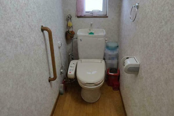 お手入れしやすいトイレで、負担が軽減！