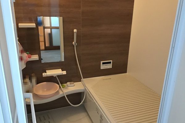 ユニットバスで毎日暖かい！