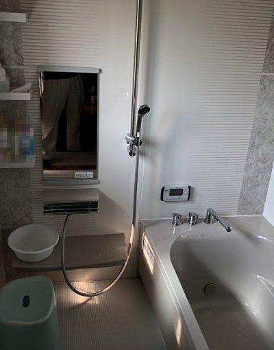 お孫さんも大喜び！暖かい浴室リフォーム|岩手県花巻市