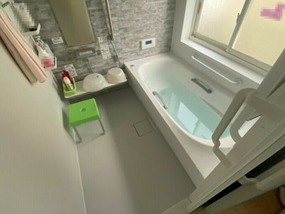 オシャレな内装で、断熱性も上がった！浴室リフォーム|岩手県一関市