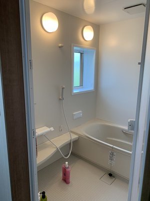 暖かくなって満足！浴室＆洗面室リフォーム|岩手県北上市