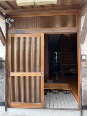 入口から暖かく！