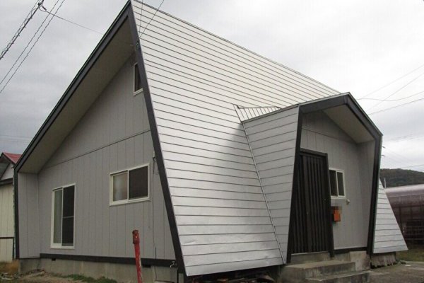 金属サイディングで暖かい！