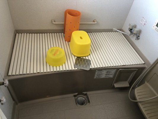 最後まで暖かいお風呂に感激！