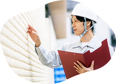 解体やリフォーム・改修工事を行う前にはアスベスト使用有無の調査が義務付けられています。