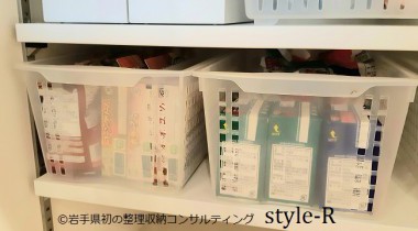 キッチン収納の奥行きを活かそう!