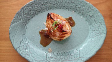  「玉ねぎのグリル　梅の照焼きソース」簡単節約レシピ！