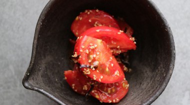 「トマトのナムル」簡単節約レシピ！