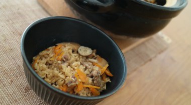 「きのこの炊き込みごはん」簡単節約レシピ!