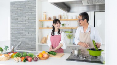 「家族みんなが使いやすい! 作業スペースの⼯夫」キッチンリフォーム
