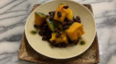 「塩」で自然な甘味を引き出す「小豆かぼちゃ」