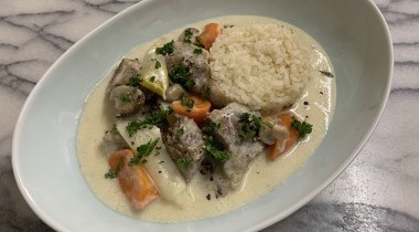 牛ばら肉のブランケット