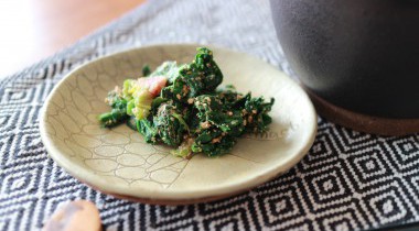 簡単レシピ「寒じめほうれん草のさっぱりごま和え」