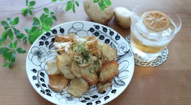 簡単レシピ「おうちでポテチ」
