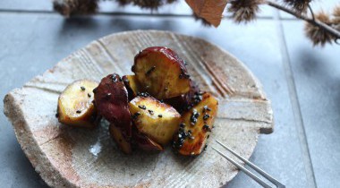 簡単レシピ「揚げない大学いも」