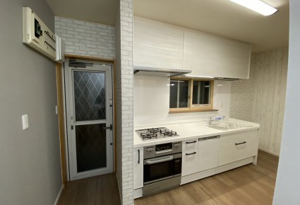 動線が短くて楽になった！キッチンリフォーム