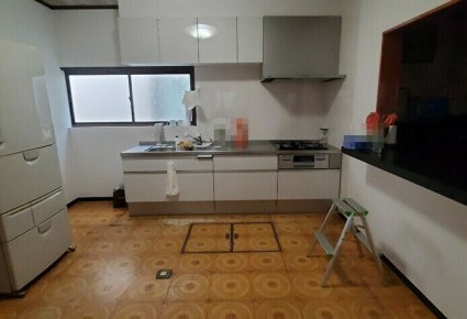 お手入れしやすい!収納も充実!キッチンリフォーム