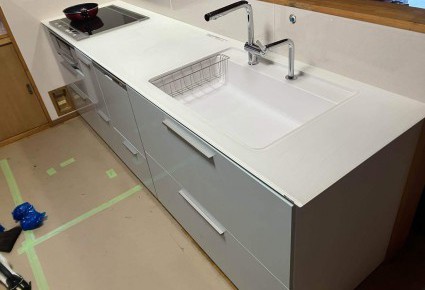 シンプルで使いやすく快適に!キッチンリフォーム