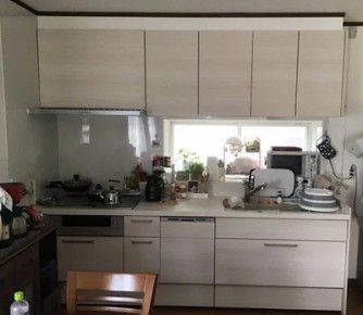 好みの色で見た目もオシャレ！キッチンリフォーム