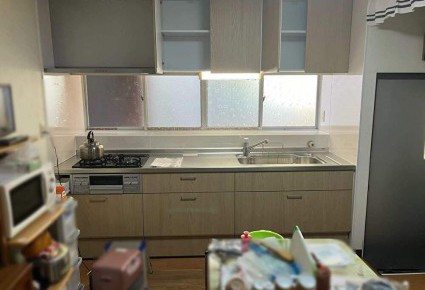 お手入れの不快感がなくり快適に!キッチンリフォーム