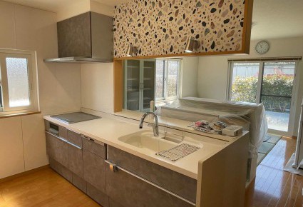 明るくなって大満足!キッチンリフォーム