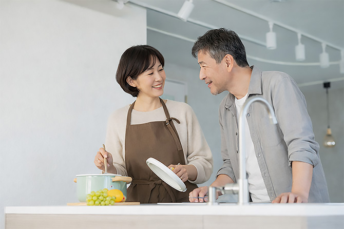夫婦ふたりの暮らしのイメージ