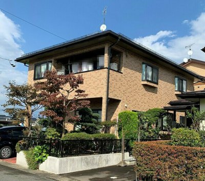 お気に入りの柄を残した、屋根外壁リフォーム|岩手県盛岡市