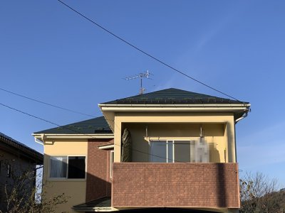 キレイになってよかった！屋根塗装リフォーム|岩手県奥州市