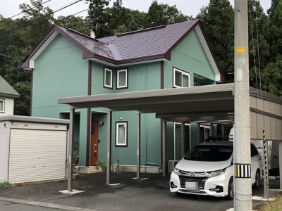 色を変えてイメージチェンジ！全面塗装リフォーム|岩手県北上市