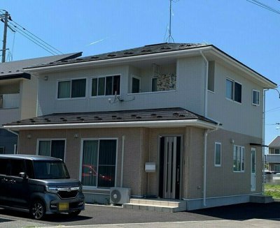 外壁の柄を活かしてキレイに！外壁塗装リフォーム|岩手県盛岡市