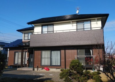 納得のいく仕上がりに！全面塗装リフォーム|岩手県北上市