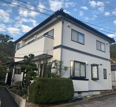 今後も安心！明るくなった外壁塗装＆雨樋交換|岩手県大船渡市