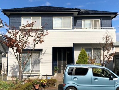 凍害による傷みも解消！屋根外壁リフォーム|岩手県紫波郡矢巾町