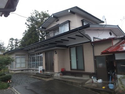 立派な仕上がりに感激！外壁リフォーム|岩手県奥州市