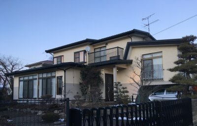 ツートンカラーで雰囲気一新！外壁塗装リフォーム|岩手県盛岡市