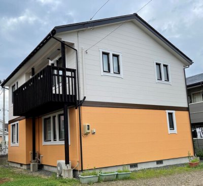 カフェのようなお家に！外壁塗装リフォーム|岩手県盛岡市