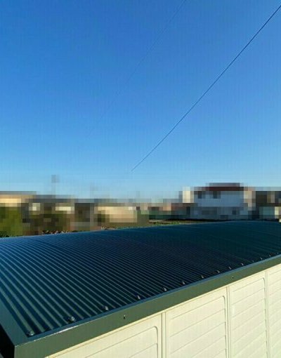 キレイになって感激！車庫の屋根塗装リフォーム|岩手県一関市