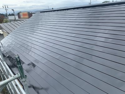 キレイな仕上がりに満足！屋根塗装リフォーム|岩手県花巻市