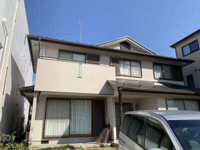 宮城県仙台市|キレイになった！お家を守る屋根外壁塗装リフォーム