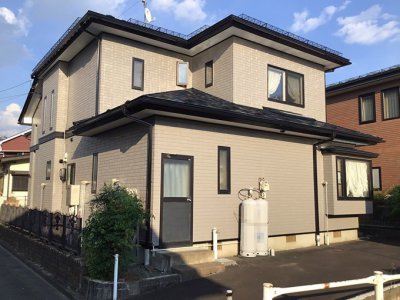 見栄えもよくなった！全面塗装リフォーム|岩手県盛岡市